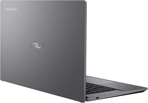 ASUS Chromebook Plus CX34 14 Laptop | Full HD Anti Glare Display | Intel Core i5-1235U | 8GB LPDDR5 RAM | 512GB SSD | ChromeOS | Grey | CX3402CBA-PQ0513