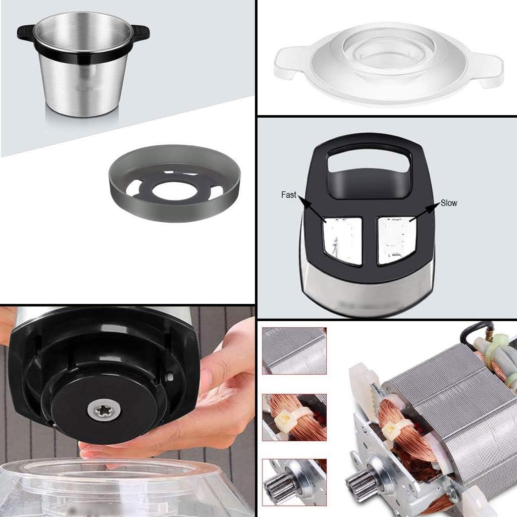 3L Large-capacity Meat Grinder - Commercial Multifunctional Household Electric Stainless Steel Crusher