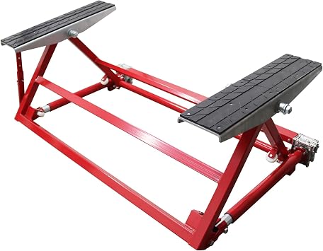Portable Car Lift Car Capacity Scissor Jack Lift, Mini Tilting Lift for Car Maintenance 6613lbs/3000kg