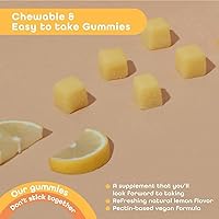 Vista 3 de kindnature Vitamina B2 Riboflavina 400 mg y gomitas de potasio para adultos y niños - Suplemento de potasio 500 mg y riboflavina 400 mg gomitas