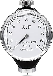 Hardness Tester Meter, Shore Type A Rubber Tire Durometer Tester 0-100HA