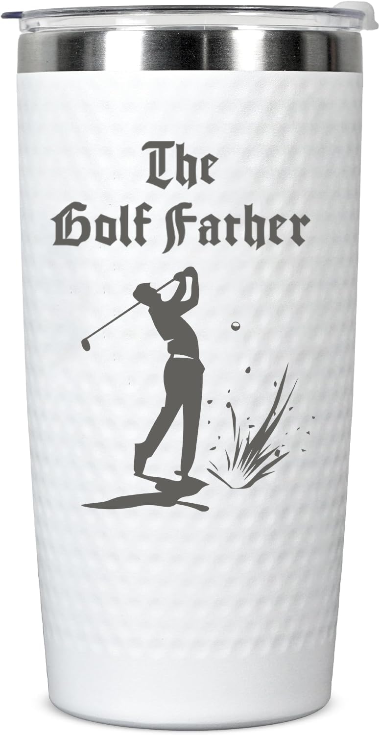 Golf Gifts for Men, Next Generation Christmas Birthday Gift from Daughter, Son,Unique Gifts for Golfers, 20oz Tumbler Cup Mug, Golf Tumbler for Dad, Insulated Stainless Steel