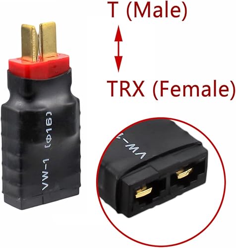 Miniatura 4 de 4 PCS macho Deans T Plug a macho hembra adaptador conector RC cargador de batería adaptador
