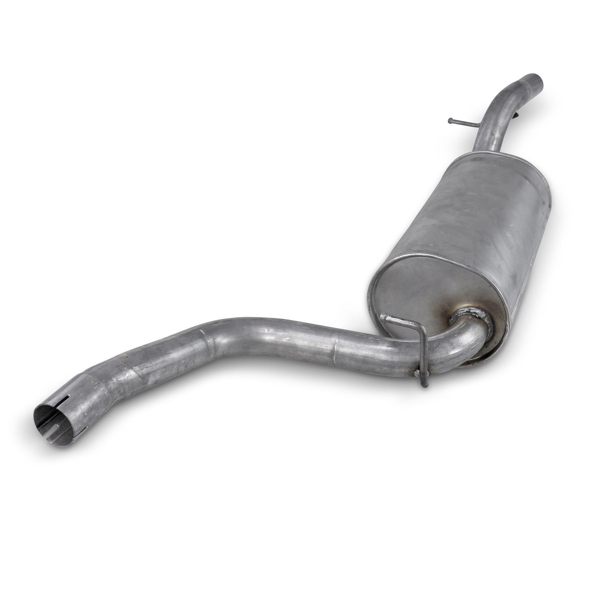 BESTPRICE Endschalldämpfer + Endrohr + Montagematerial Kompatibel mit FORD C-MAX (DM2), FOCUS C-MAX (DM2), FOCUS Mk2 (DA_, HCP, DP)