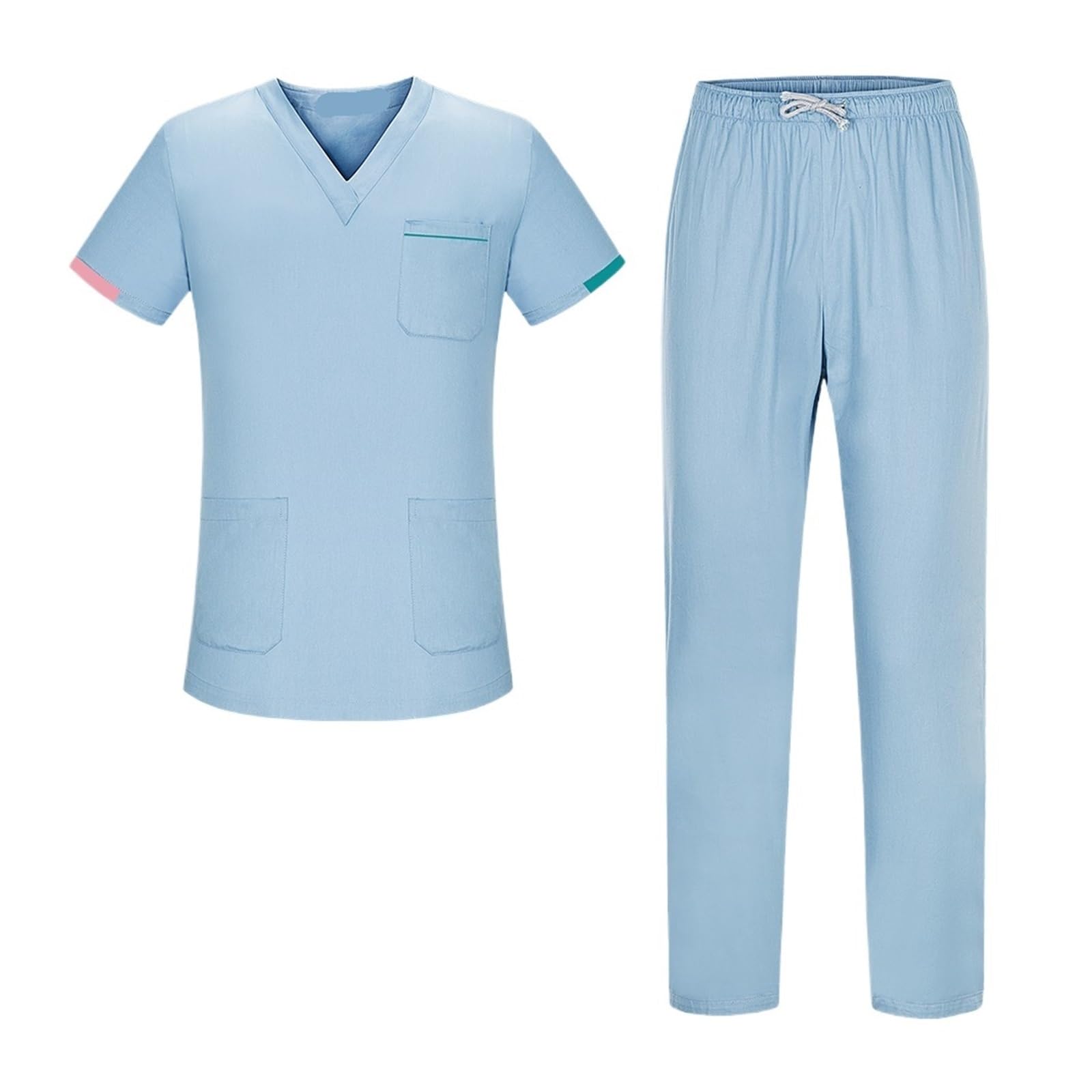Uniformi per infermiere da donna Tute da lavoro for infermieri, uniformi for sala operatoria, abbigliamento da lavoro for medici, set di camici, pantaloni, tinta unita, uniformi for infermieri, donne