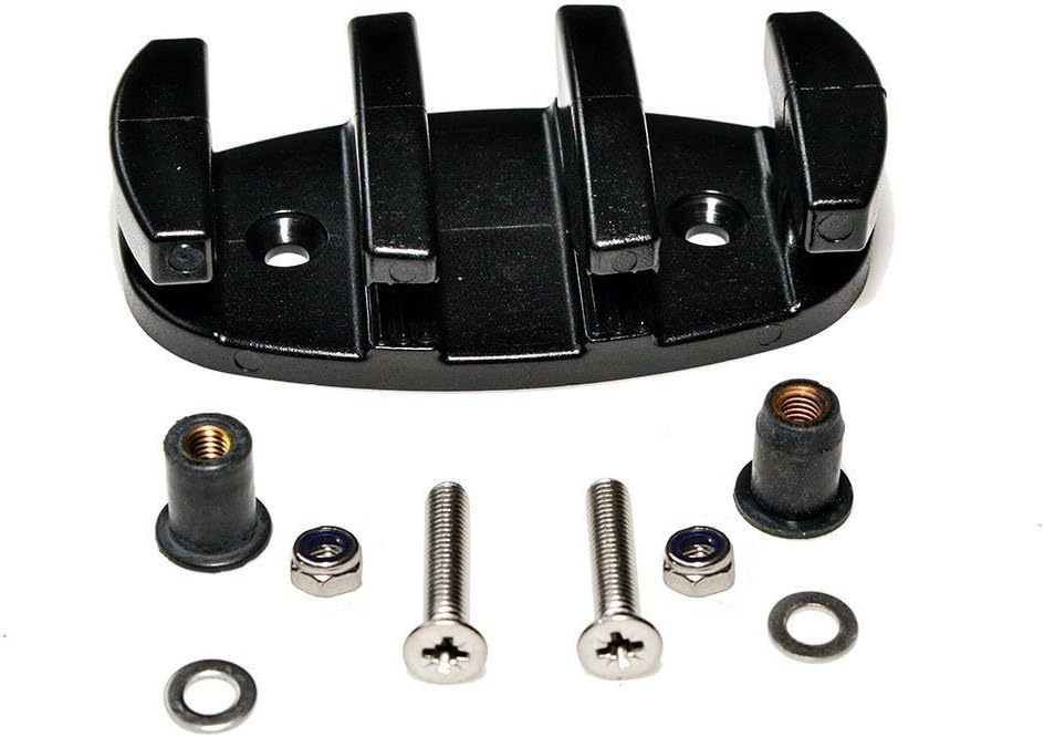 H2o Kayaks Zig Zag Cleat with Marine Grade Stainless Steel Fixings