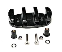 Vista 1 de Tacos en zig zag con fijaciones de acero inoxidable de grado marino y tuercas de pozo