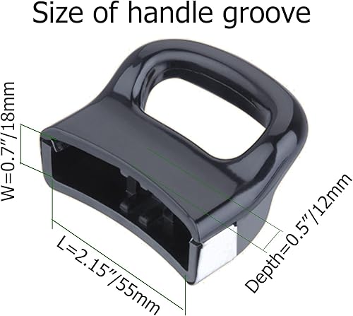 Miniatura 4 de XATDOMESD Manijas de repuesto para ollas y sartenes, asas laterales de olla, orejas de olla para olla a presión, utensilios de cocina, adecuados