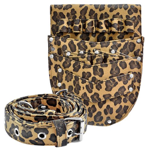Roo Beauty Cutter Leopard Hairdressing Pouch