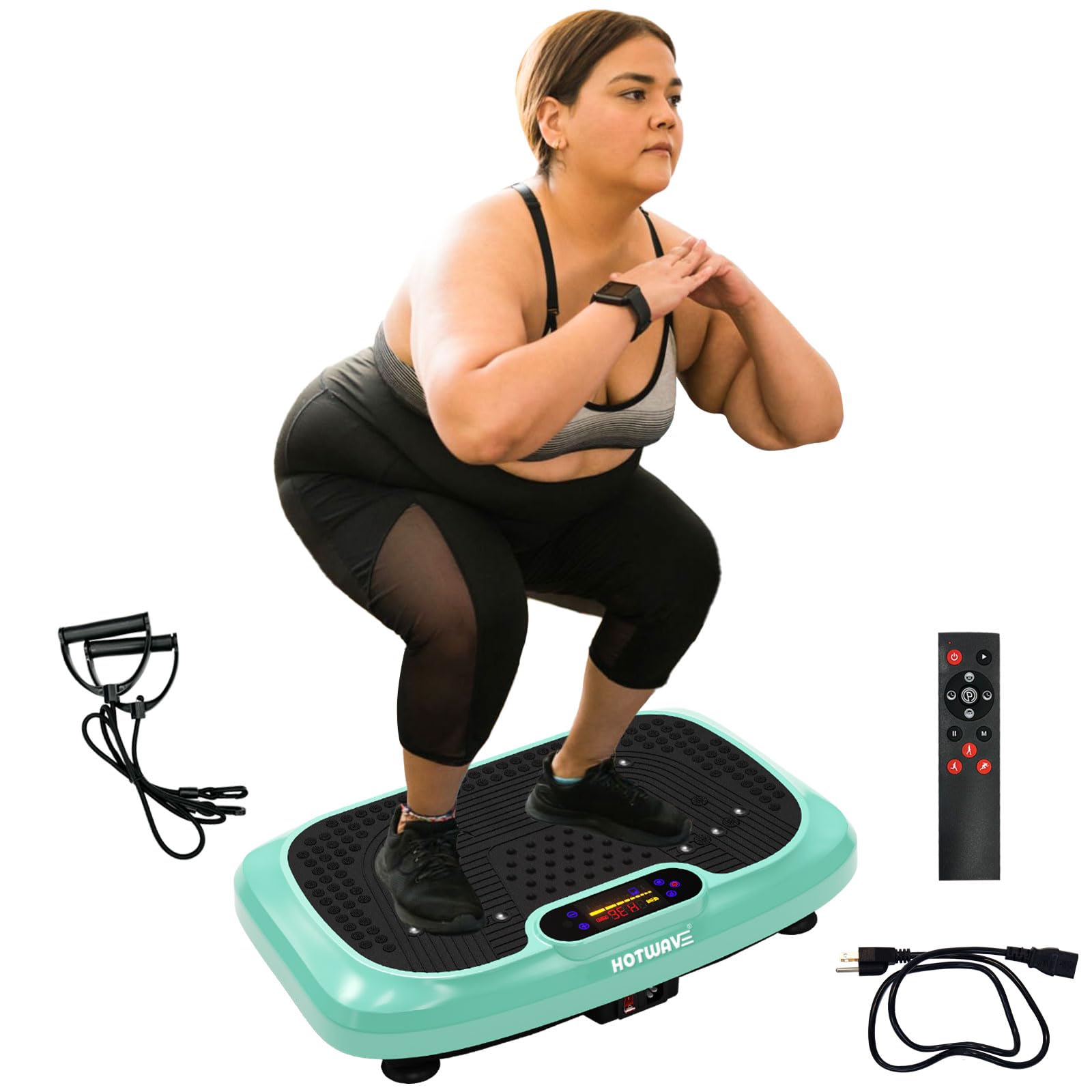 HOTWAVE Máquina de ejercicio con placa vibratoria
