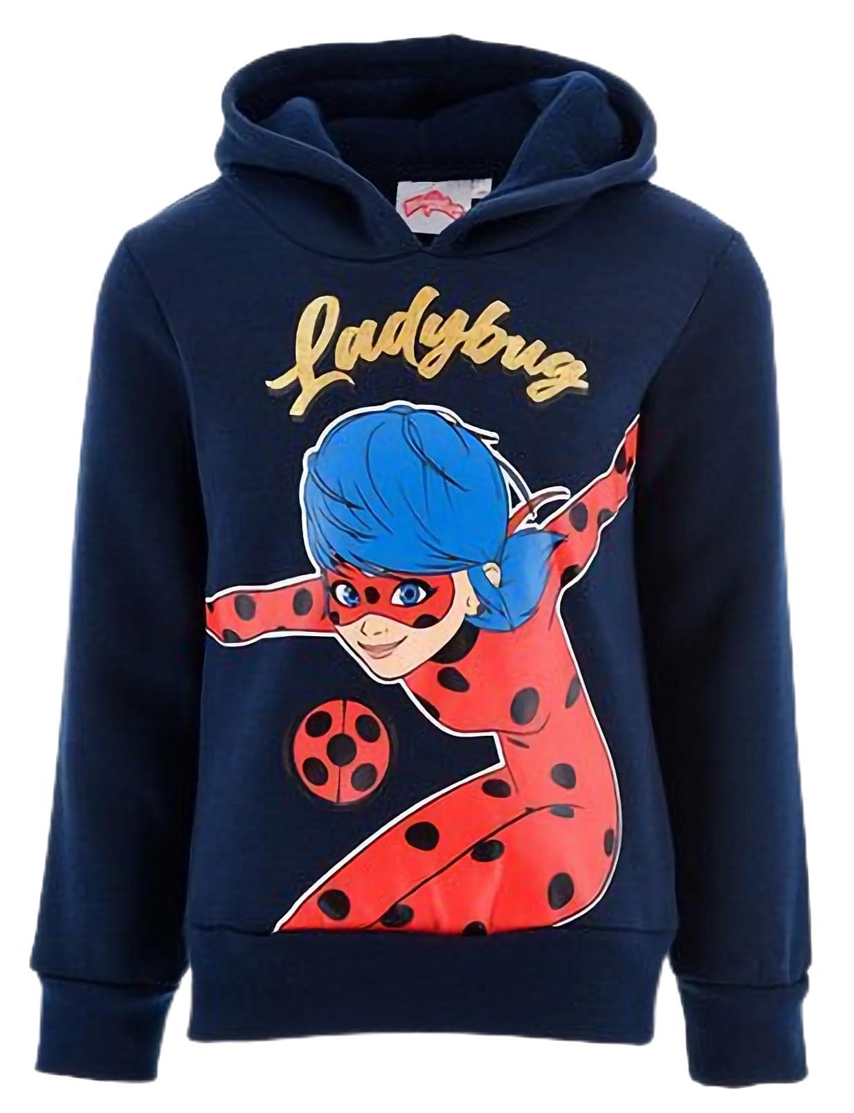 Miraculous Ladybug - BE - Official Girl's Hoodie, navy, 8 Years