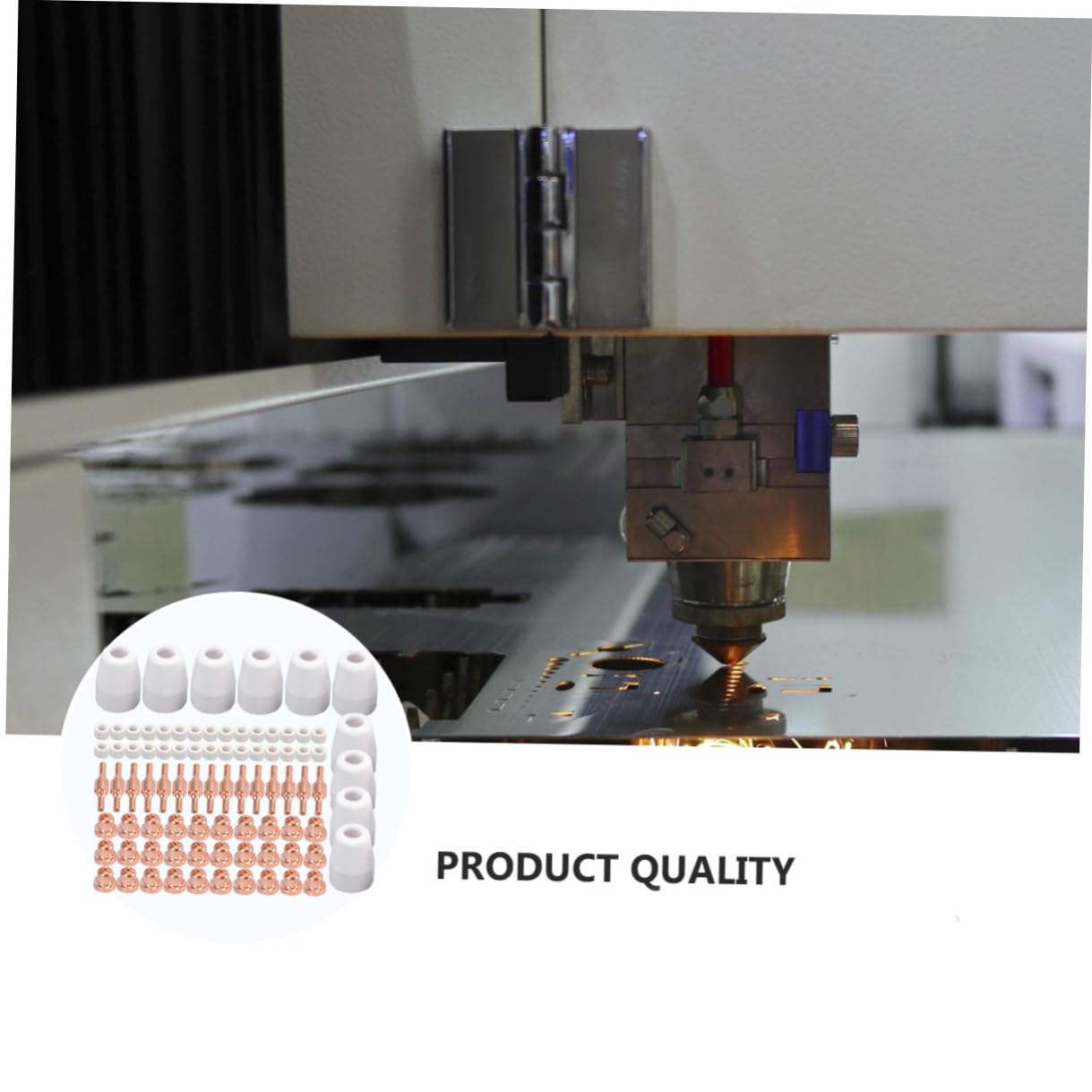 Puntas y Boquillas para Cortadora de Plasma Pt-31 y Cut-40d, 85 Piezas