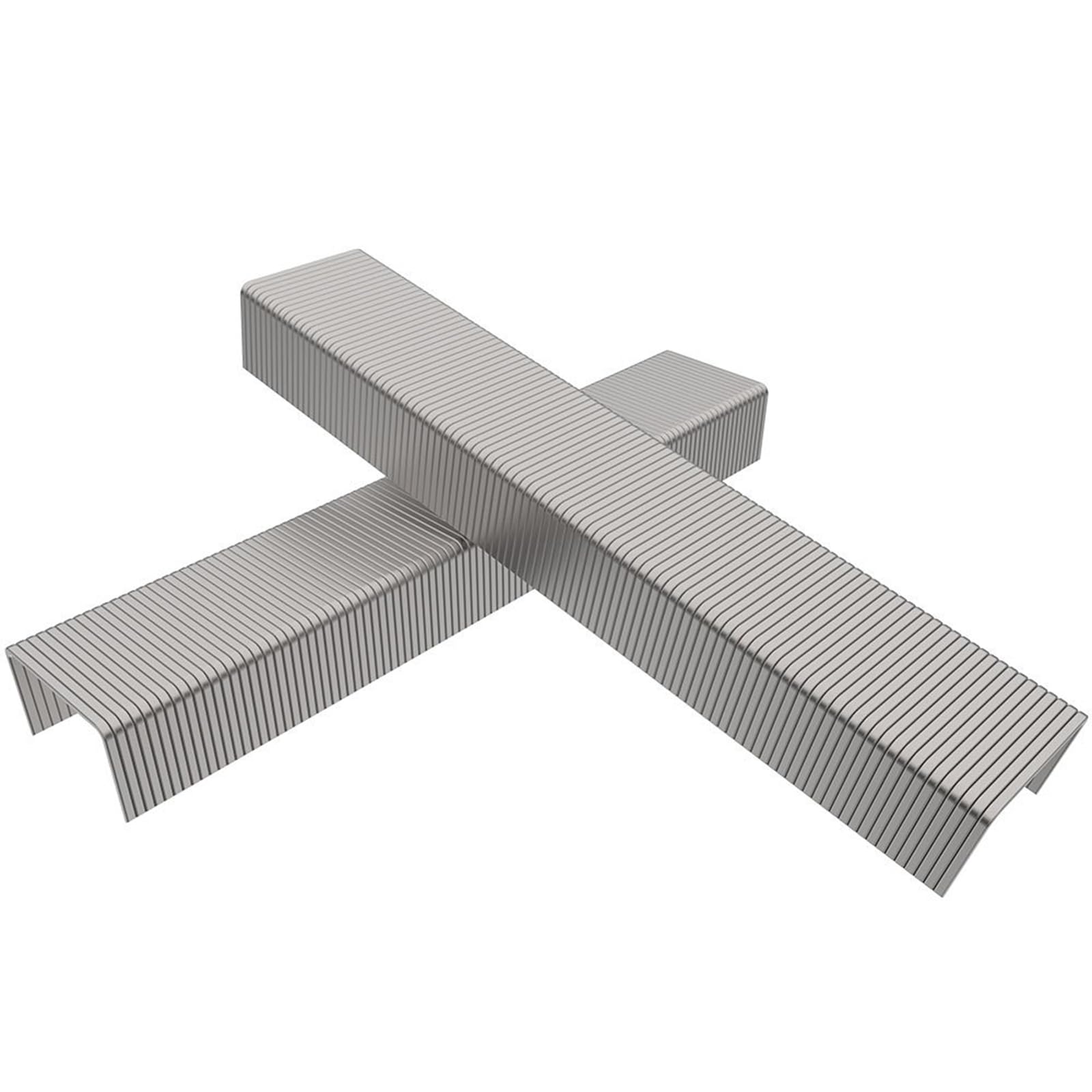Grapas resistentes Rayson 23/6, 6 mm de largo, 12 mm de ancho, capacidad de encuadernación de 30 hojas, 1000 por caja, 2 cajas