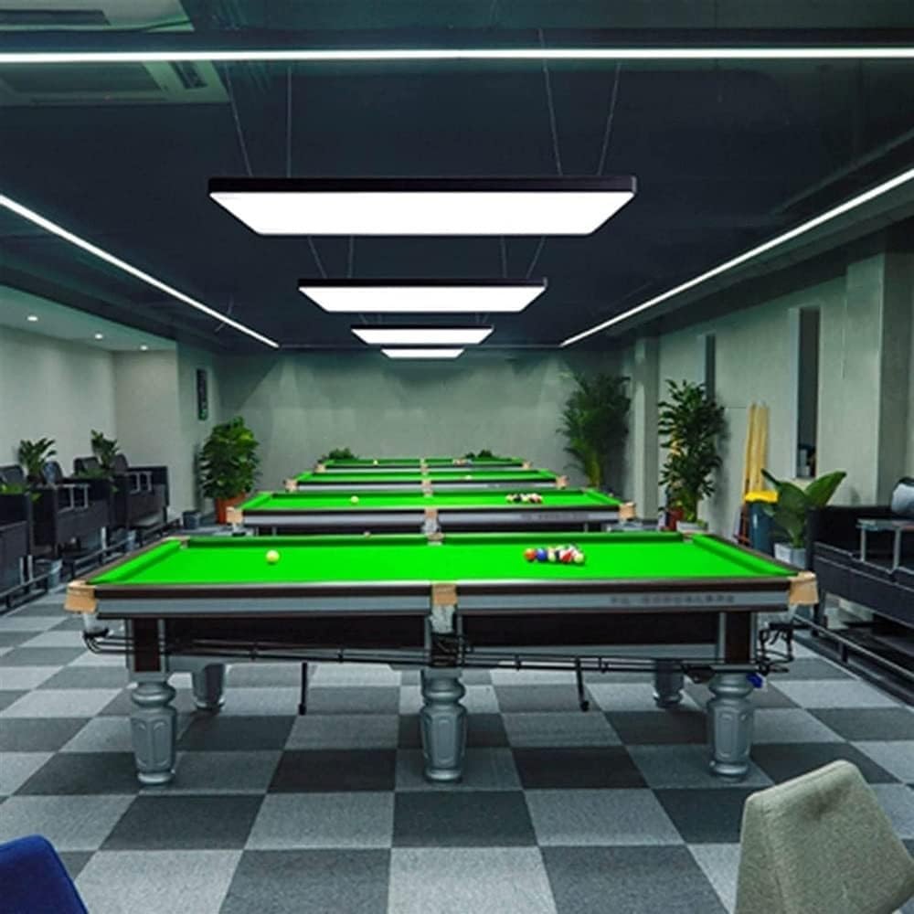 Rectangle Led Lights, Simple Modern Pool Table Hangilights for Billiard Room Diniroom Office Gym,Hangilight