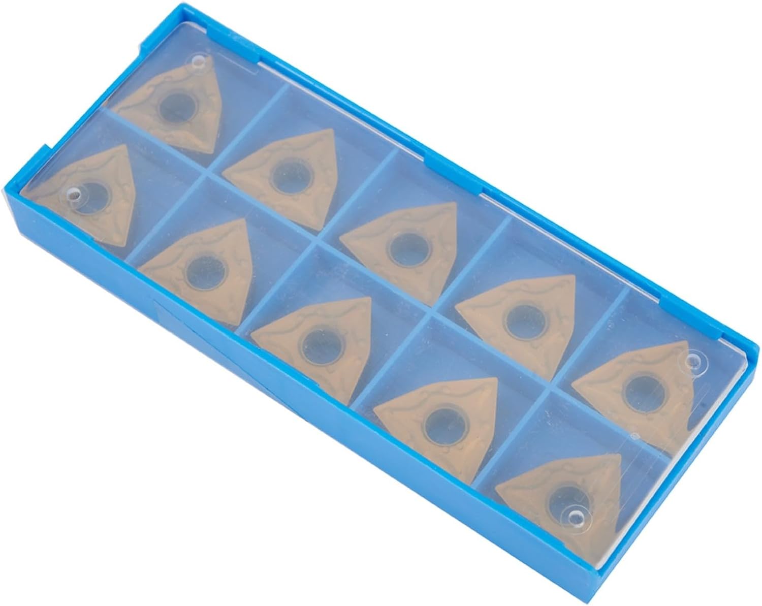 Metal Lathe Turning Tool Holder Bit Set with Alloy Steel Holders, Cemented Carbide Inserts, High Grip Wear Resistant Semi-Finishing and Finishing for Cast Iron and High Hardness Materials, 2 Pack