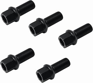 5 Pcs Wheel Lug Bolt WHT002437 Replacement for Volks*wagen Golf Jetta Passat, 8D0601139D Replacement for A4 A6 Front or Rear Side