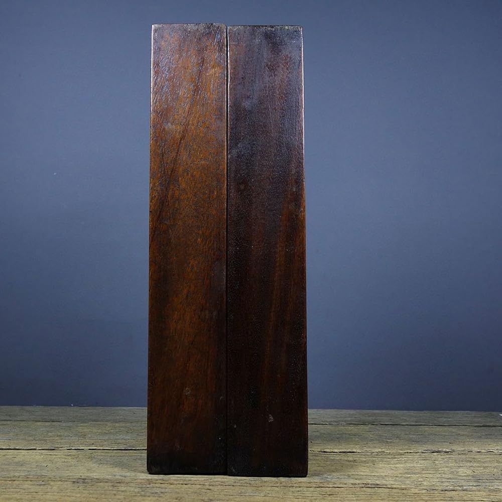 Alte tibetische Rosenholz Wolke Muster Briefbeschwerer Ornament Dekoration