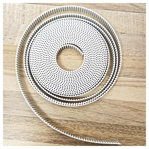 Gnshdg - Antriebsriemen Polyurethan PU AT5 Zahnriemen Abmessung Breite 10mm 15mm 20mm 25mm 30mm Offener Riemen Motorrad-Antriebsriemen(6M,25mm)