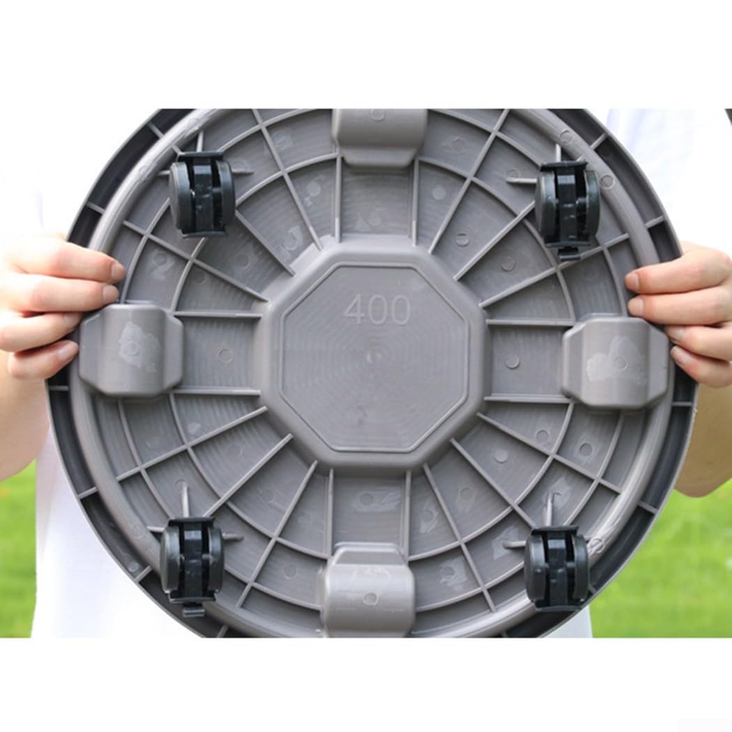 SPORTARC Base Rotonda Con Ruote Per Vaso – Sottovaso Mobile Con Rotelle 360°
