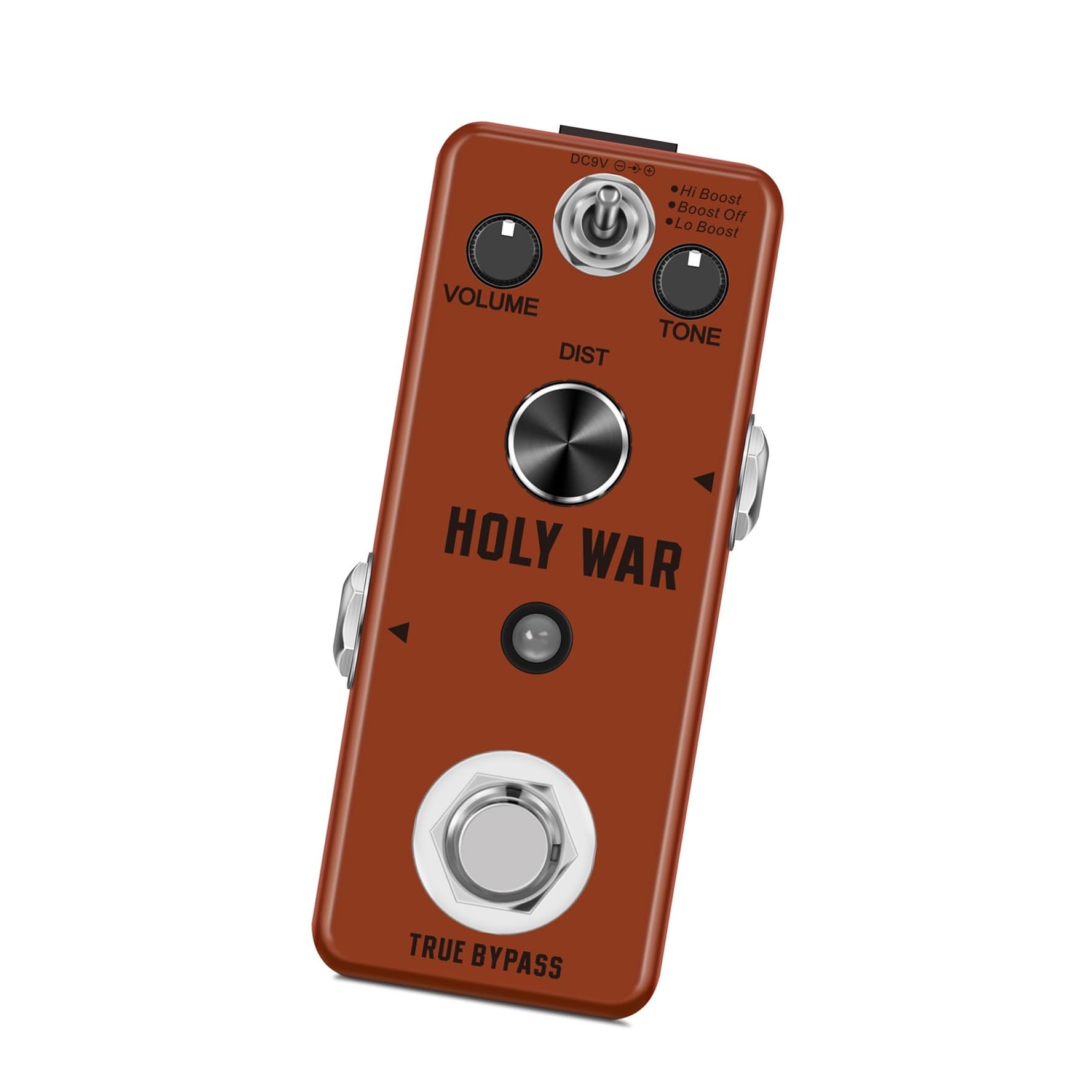 Efekt Gitary Elektrycznej Overdrive Distortion Delay Chorus Vibrato Reverb Red