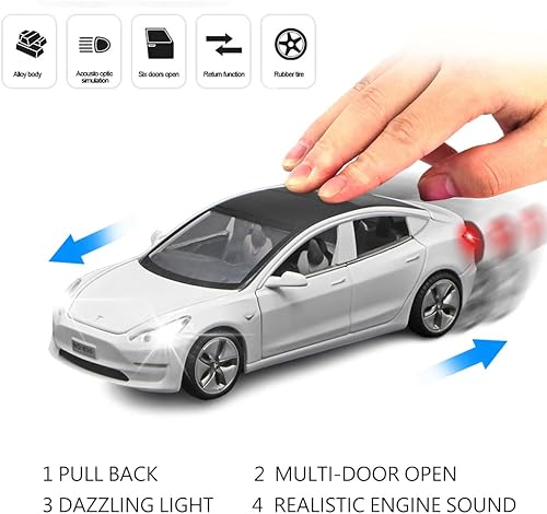 Miniatura 71 de Vehículos de juguete fundidos a presión a escala 1:24 modelo X de aleación para niños, juguete de juguete de automóvil, juguete de aleación con 1:24