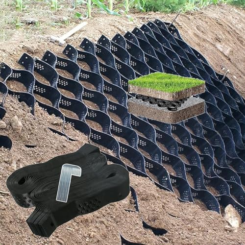 Grille stabilisatrice de sol 5,1 cm support de mur durable