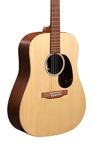 Martin D-X2E Dreadnought Acoustic-electric Guitar - Figured Mahogany Pattern
