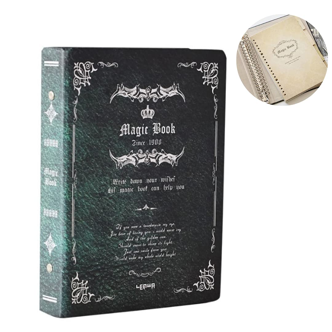 Amazon.co.jp: [TJ's shop] アンティーク ノート A5 日記帳 魔法本
