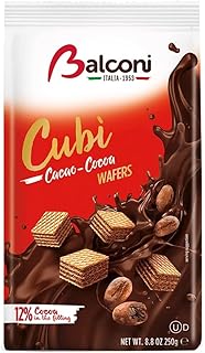 Balconi Cubi Cacao Wafers 250g