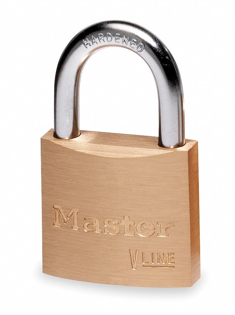 Candado con llave, de 1-1/2 pulgadas de ancho