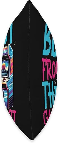 Miniatura 2 de Retro Vintage 80s Arcade Nostalgia Pixel Art Video Games Throw Pillow