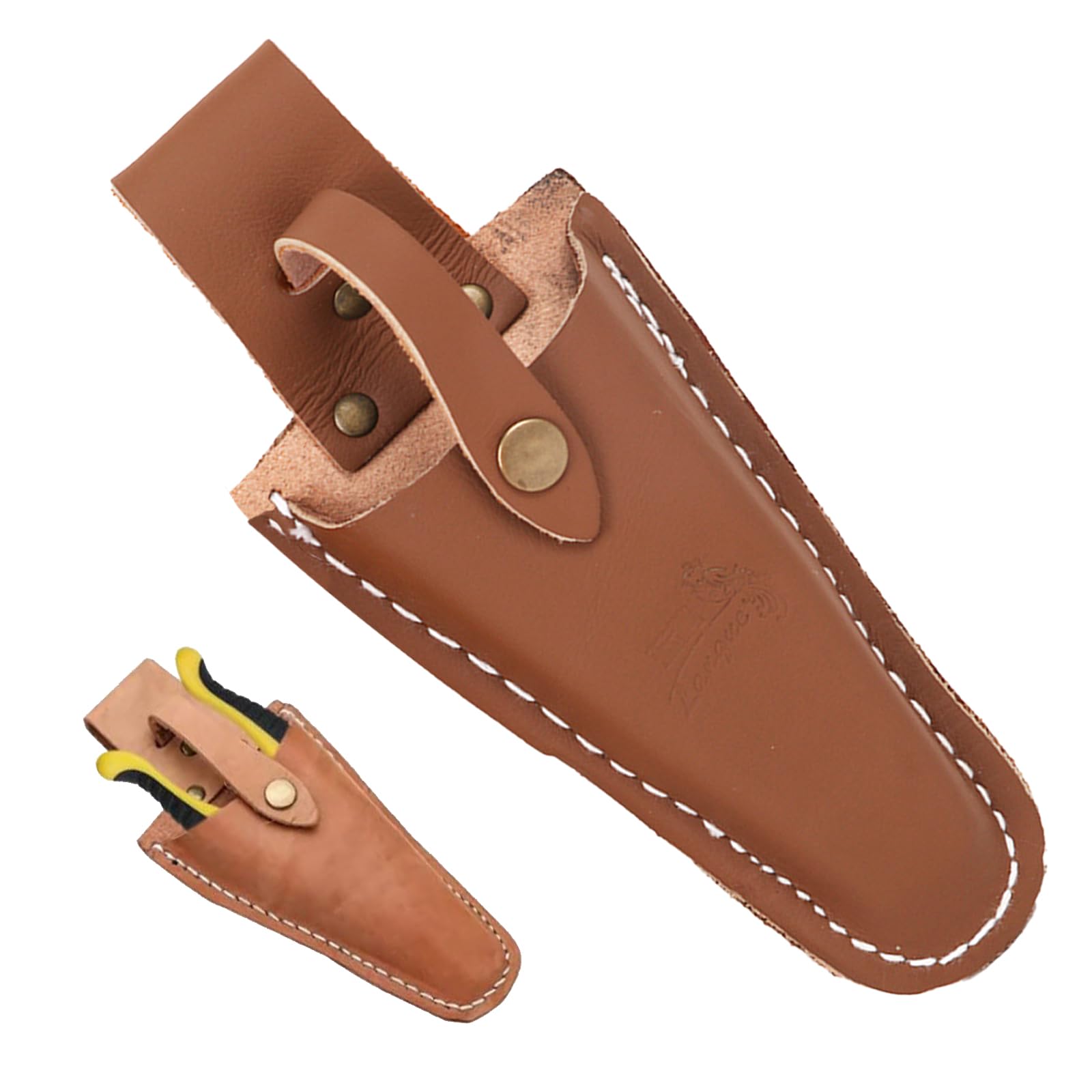 Fondina In Pelle Per Forbici Da Potatura - Custodia Con Fibbia Per Cesoie Da Giardinaggio