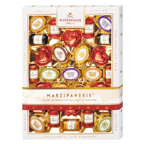 Niederegger Marzipanerie Pralinen mit Zartbitter Schokolade 400g