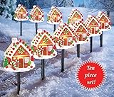 Gingerbread House Pathway Light Set