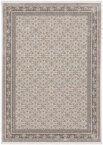 Sphinx Maharaja Area Rug 2061N Traditional Ivory Bulbs Scrolls 7' 10" x 10' 10" Rectangle