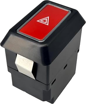 Hazard Warning Switch Compatible With Mercedes W123 C123 S123 R107 C107 1976-1989 Compatible with 200D 230E 280CE 280SL 300TD 350SLC 450SL & More Coupe, Saloon, Estate Replace 1238200205