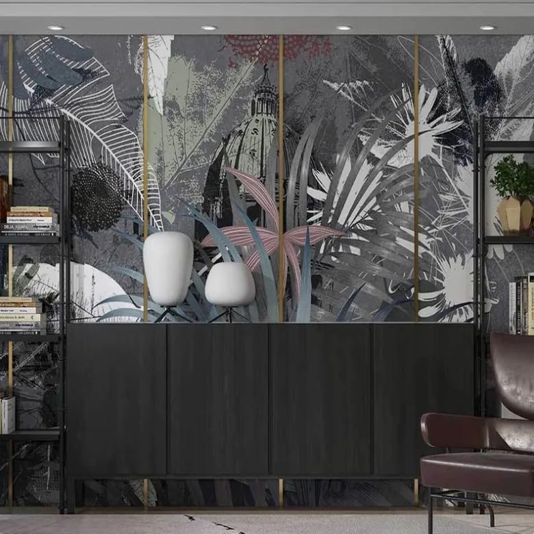 Papier peint déco urbaine 3D pour en finir avec les salons sombres et étroits