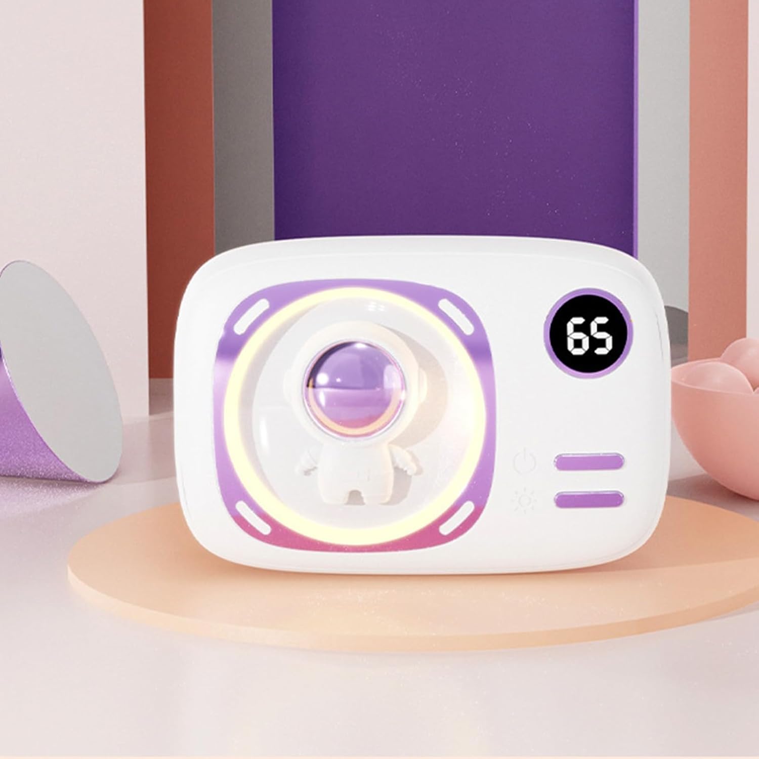 Portable Hand Warmer in Use