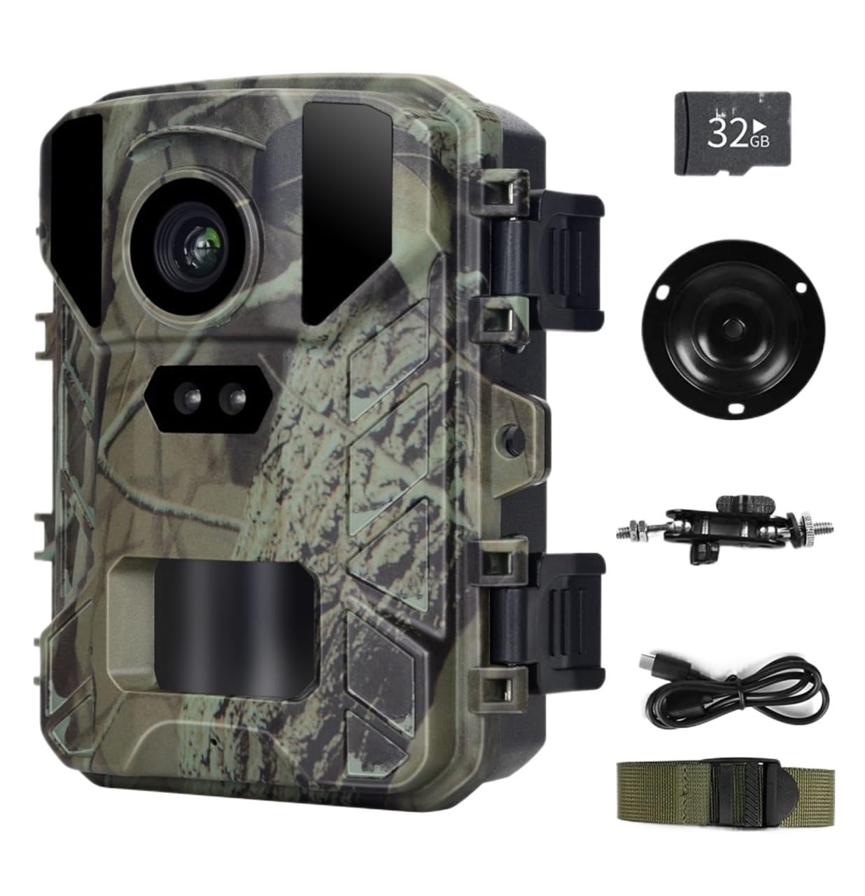 Outdoor HD4K A Raggi Infrarossi Low Glow Arction Macchina Fotografica 48MP Mini Trail Gioco Di Visione Notturna IP66 Impermeabile Caccia Della Fauna Selvatica Trappola Cam Immagini E Video Nitidi