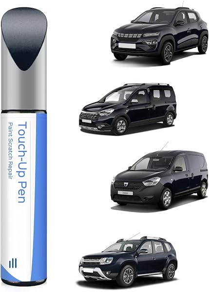 Vernice per ritocco D42 blu navy/blu navy per Dacia - Corrispondenza esatta - Ripara graffi e scheggiature - 1