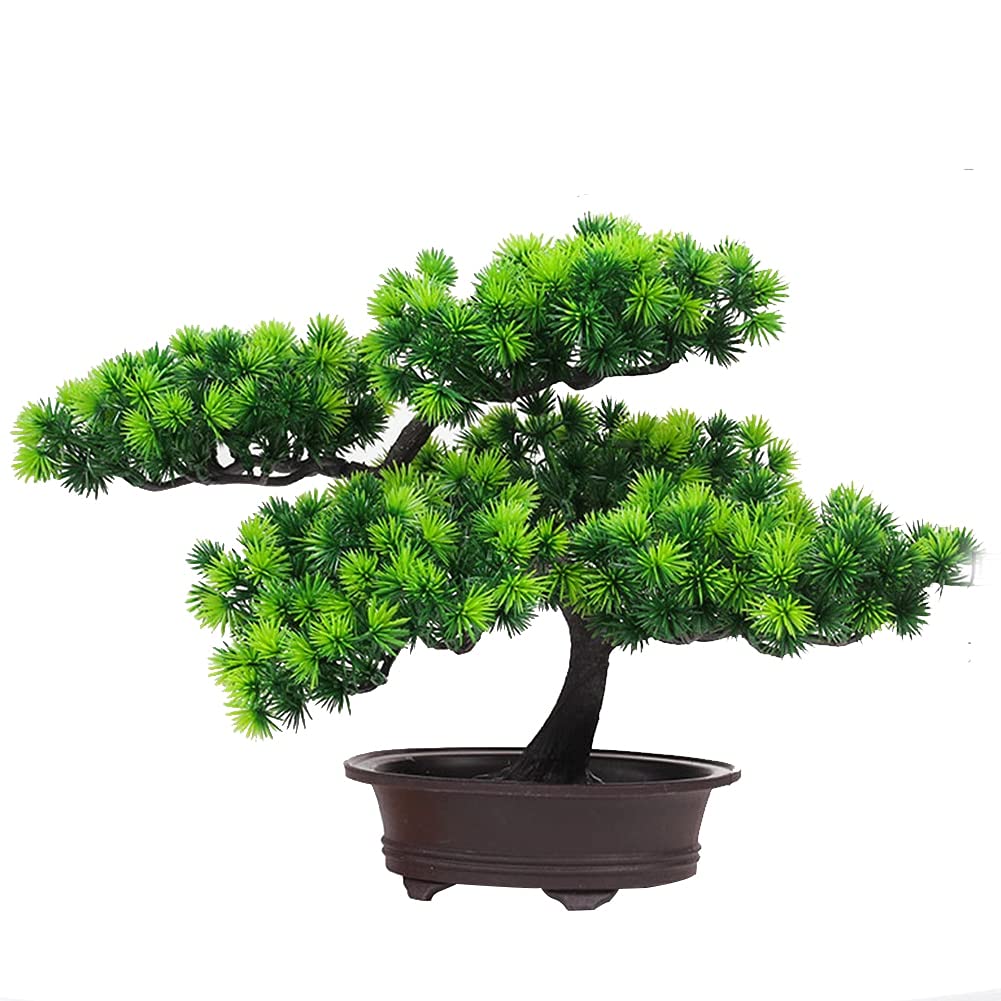 Plante artificielle interieur sans entretien faux pin en pot OwKay