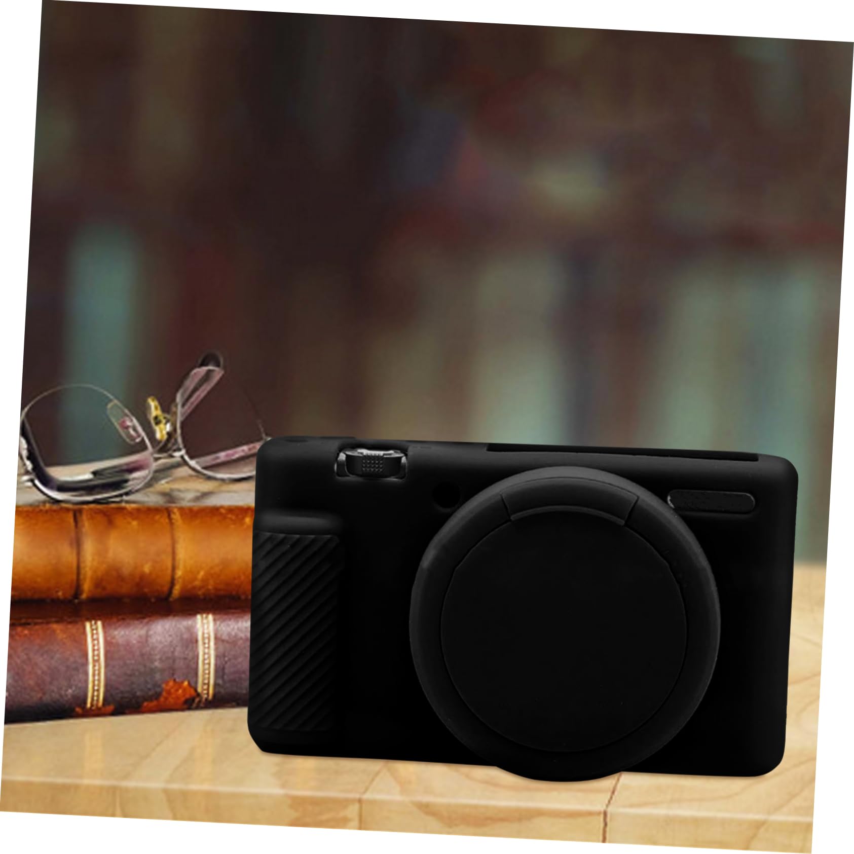 HOMSFOU Custodia Protettiva Fotocamera Camtrix Protettiva Della Fotocamera Custodia Per Fotocamera Riutilizzabile Protezione Per Fotocamera Gel Di Silice Rosso
