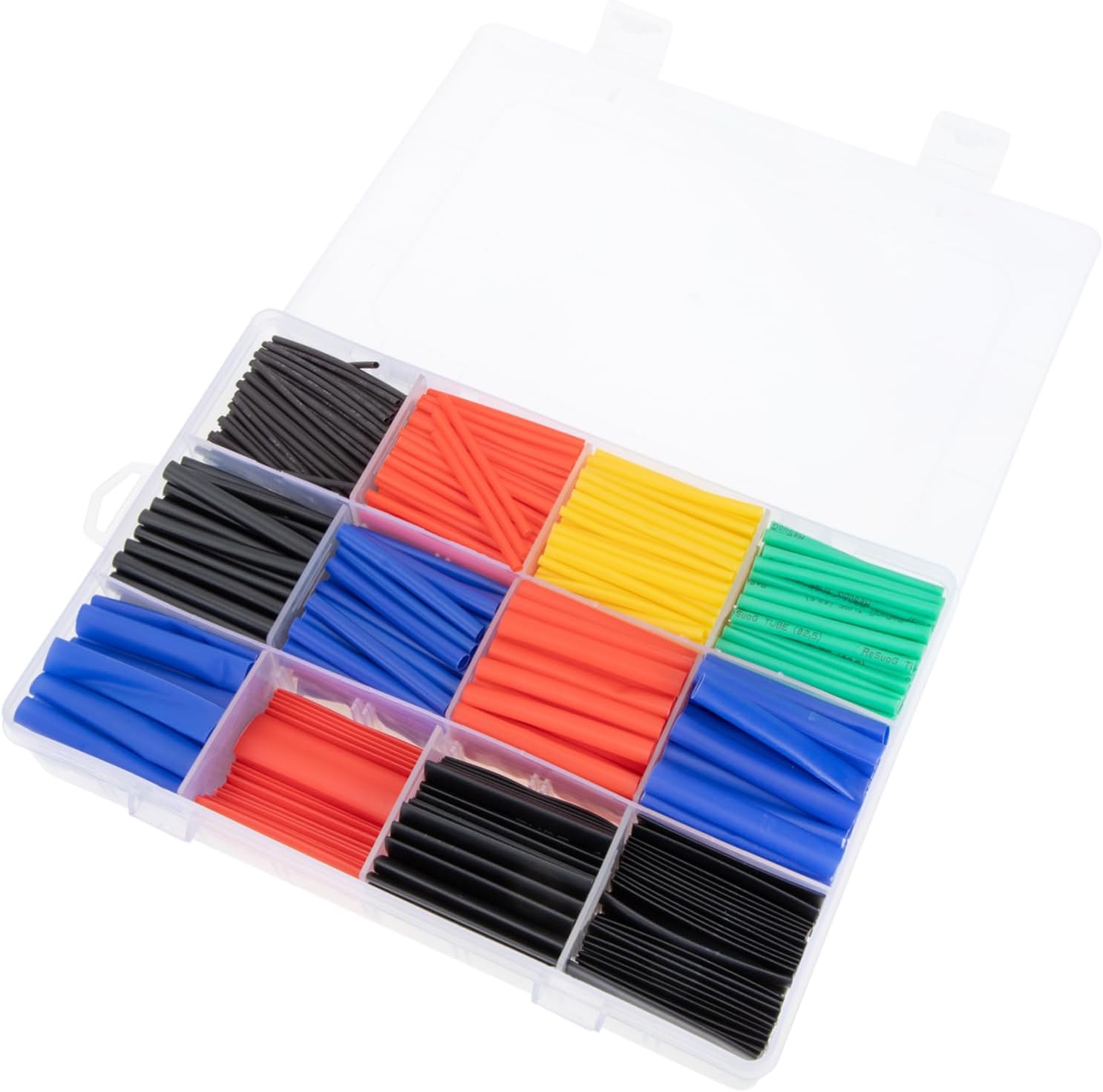 PartyKindom 800pcs Heat Shrink Tubing Heat Shrink Kit Heat Shrink Sleeve Heat Sink Tube Wire Shrink Tube Cable Heat Shrink Wire Heat Shrink Cable Shrink Tubing Sleeve Set or Electric Wire