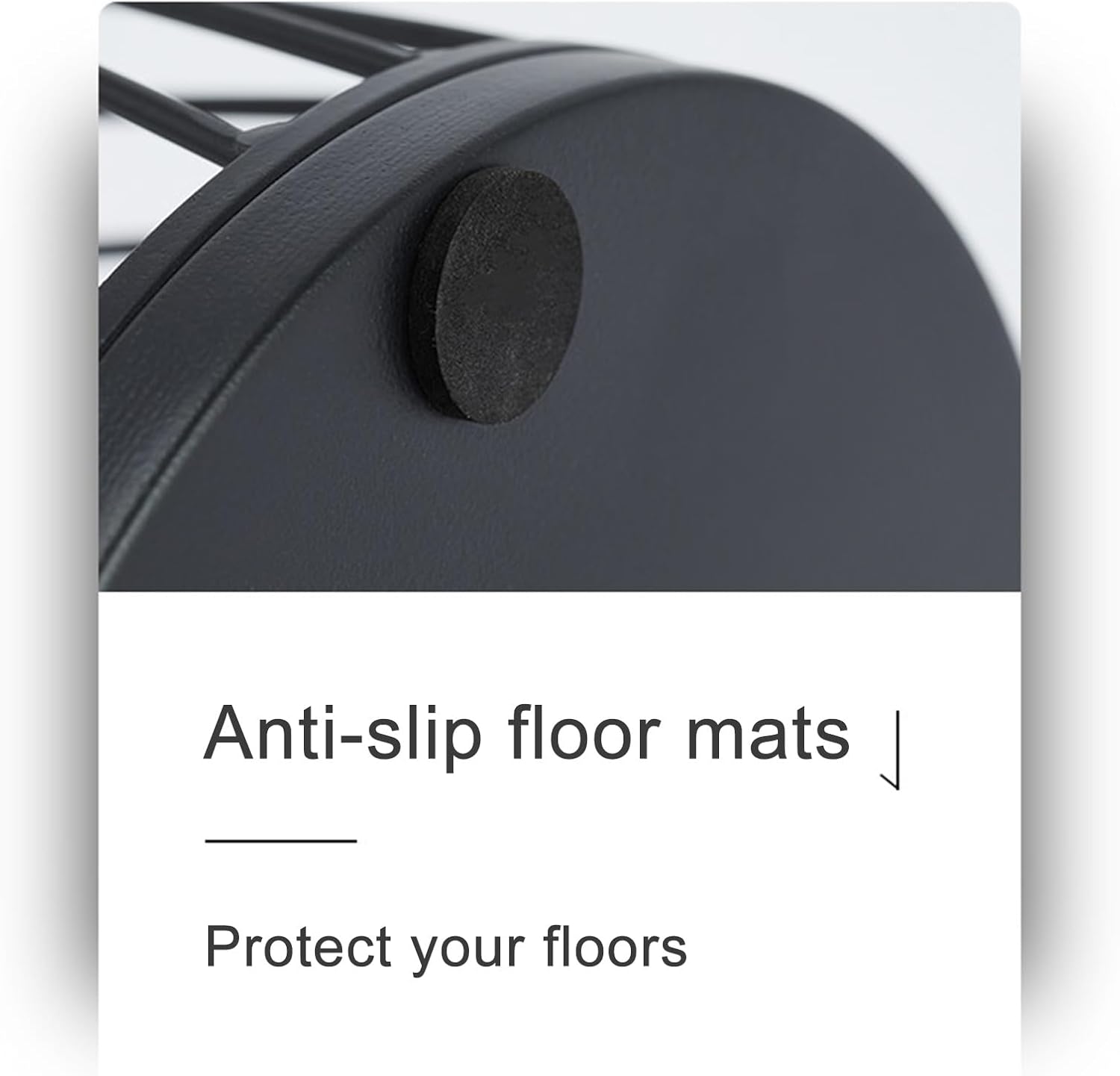 Metal Cylindl Wrought Iron Umbrella Holder with Removable Drip Tray Entryway nizer for Home & Commercial Use (Black)