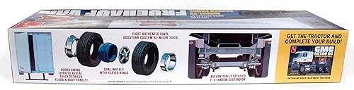 Miniatura 3 de AMT Fruehauf - Semirremolque de 40 pies (Miller Beer) a escala 125