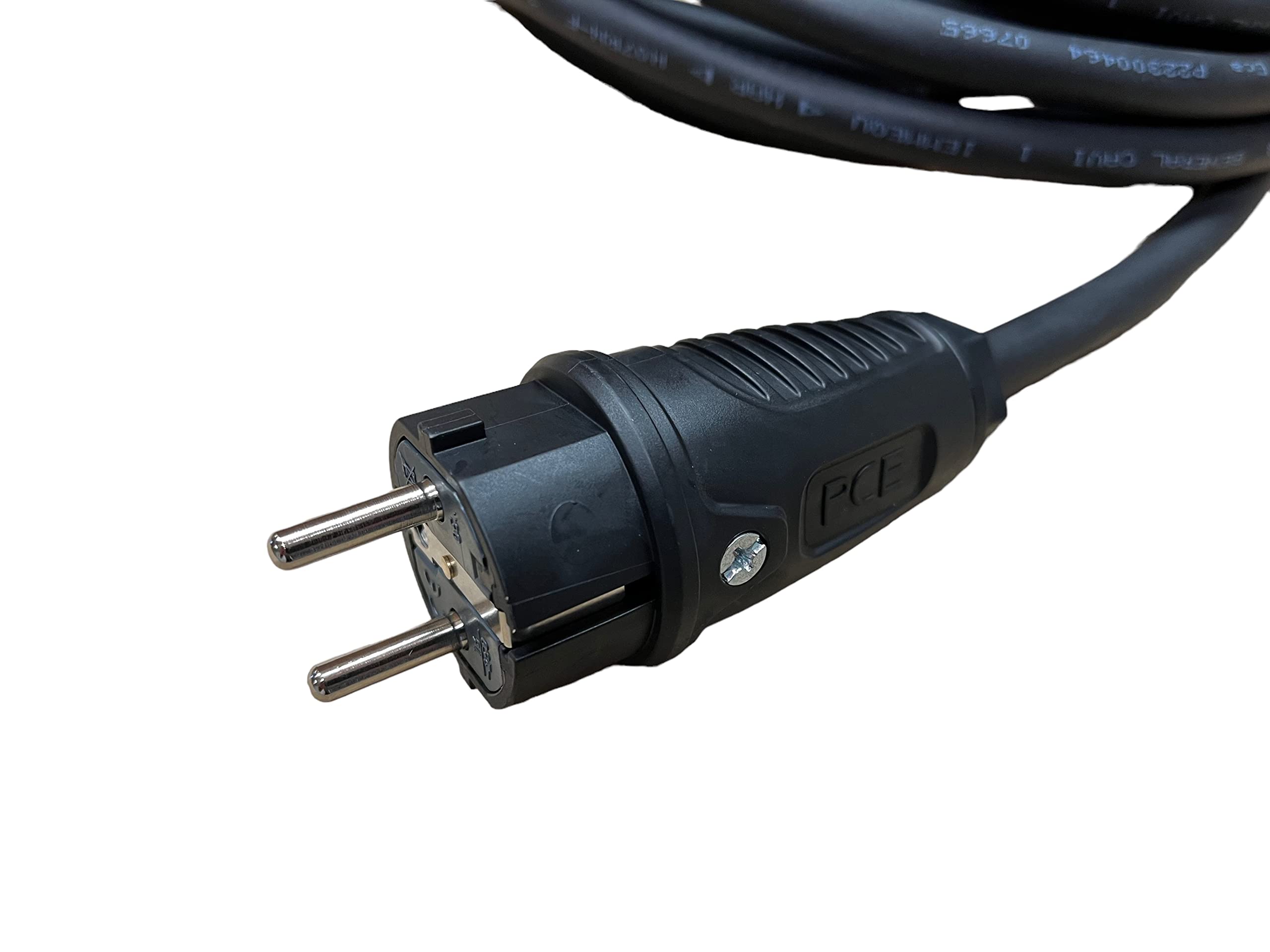NWP Przewód zasilający 5 m powerCON niebieski na 230 V wtyczka Schuko - 3 x 2,5 mm² - wąż gumowy - NAC3FXXA-W-L Power-In (niebieski)