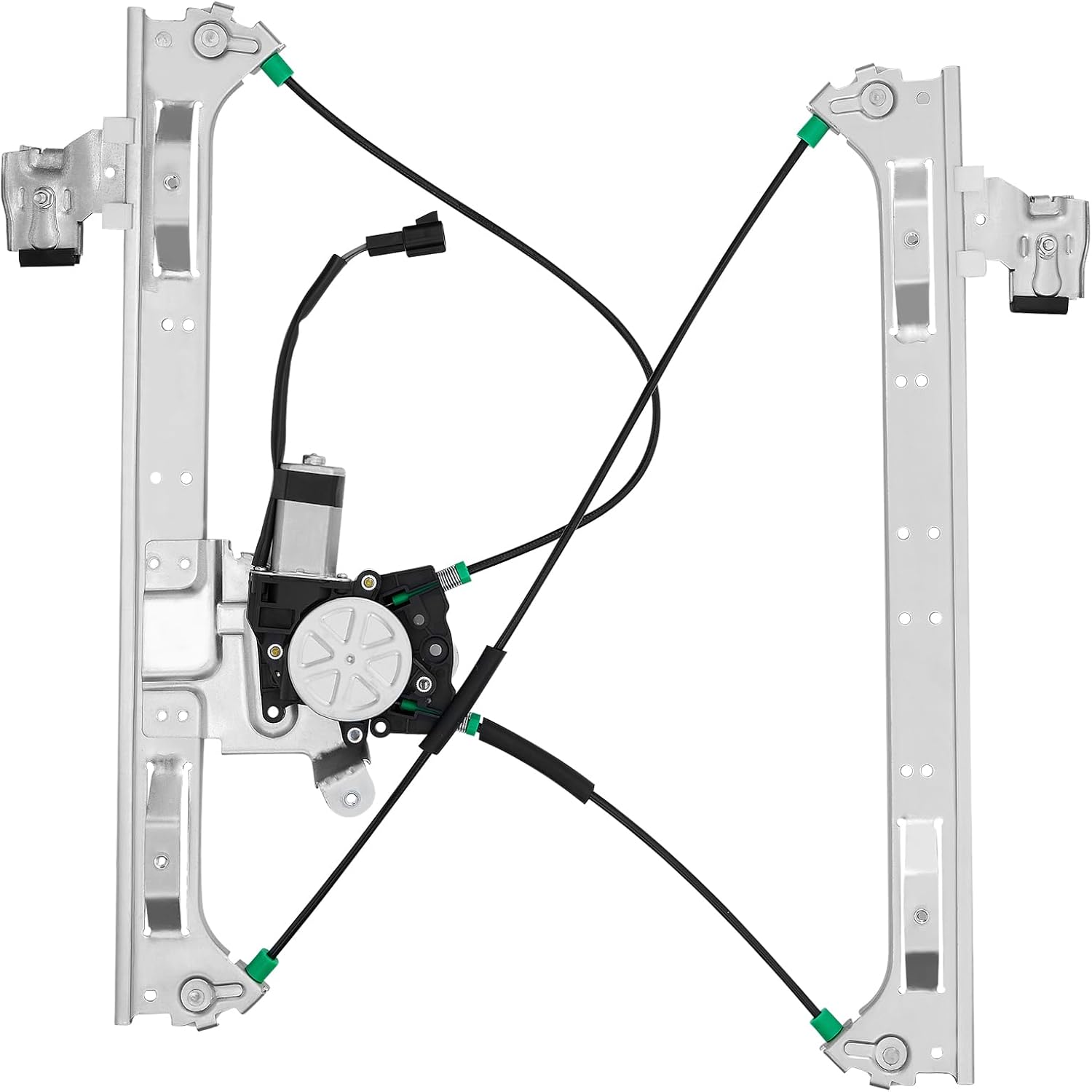 BDFHYK 741-690 Power Window Regulator with Motor Front Left for Buick Rainier Chevy Trailblazer EXT GMC Envoy XL XUV Isuzu Ascender Oldsmobile Bravada Saab 9-7x 2004 2005 2006 2007 2008