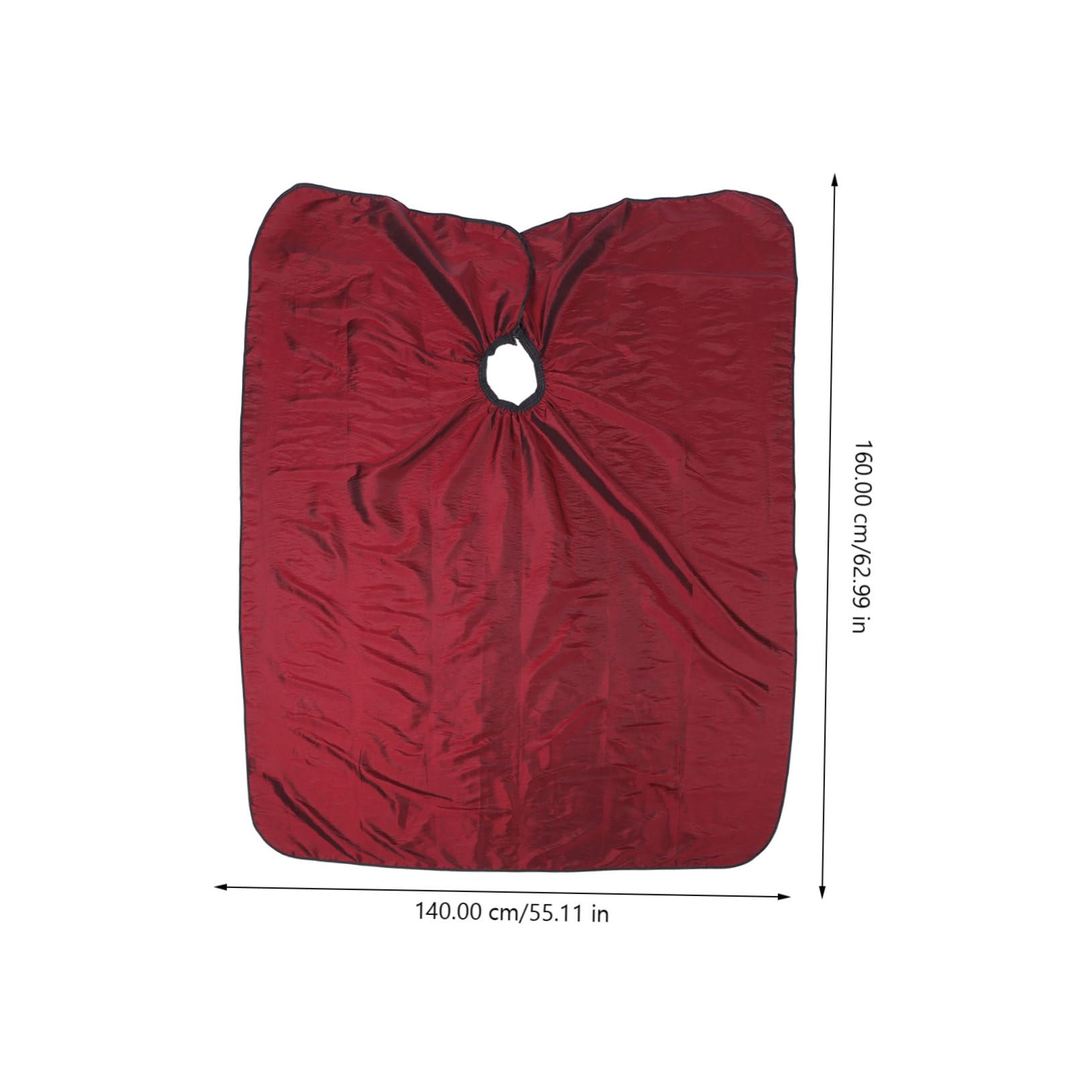 Capa de Peluquero con Mangas, Ajustable, Poliamida Poliéster