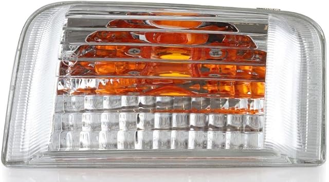Bison Parts CIT015 LH/NS Passenger Side Mirror Indicator Lens, Amber