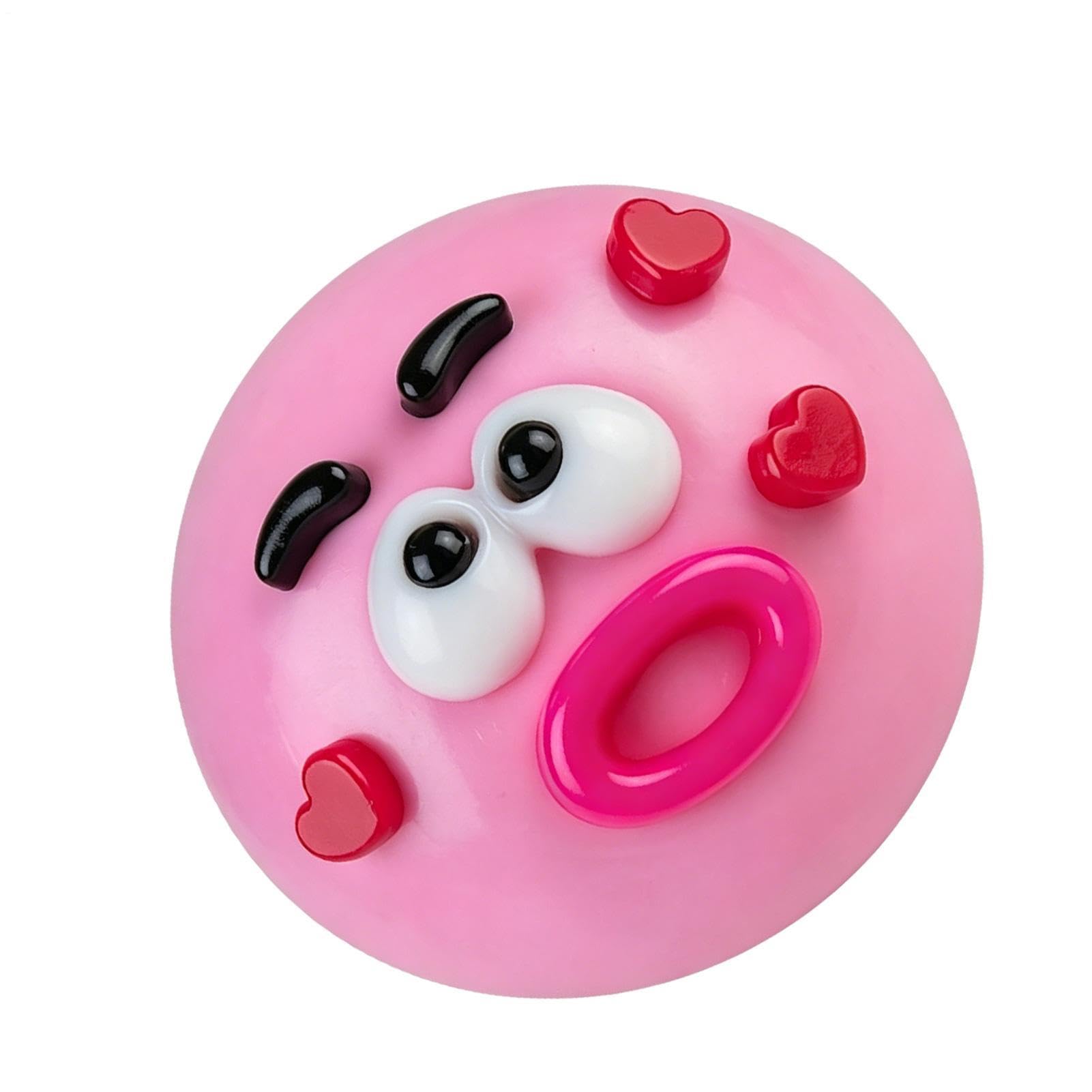 Smushers Sensory With Interchangeable Faces,7.5x7.5x7.5cm Soft Interchangeable Dog Face Swap Stress Relief Sensory Squeeze Toy For Adults Funny Curiosities Smushers Dog Face Swap Squeeze